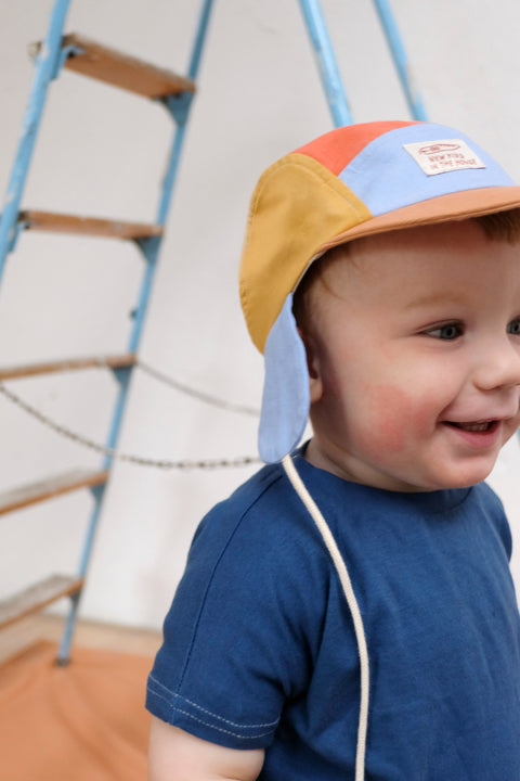 Cap 'Wolly' – Washed-Out Multi New Kids in the House