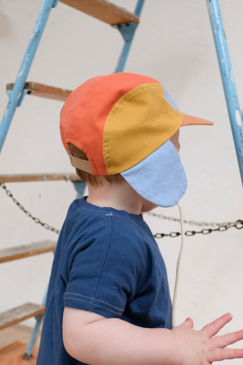 Cap 'Wolly' – Washed-Out Multi New Kids in the House