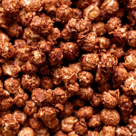 Popcorn 'Dunkle Schoko Geröstete Mandel' Popkornditorei Knalle