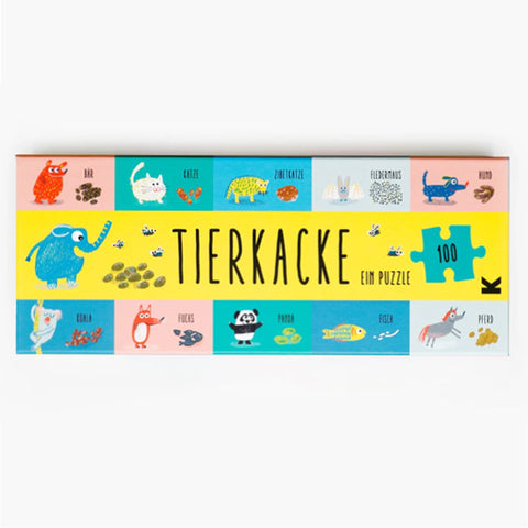 Puzzle 'Tierkacke' Laurence King Verlag