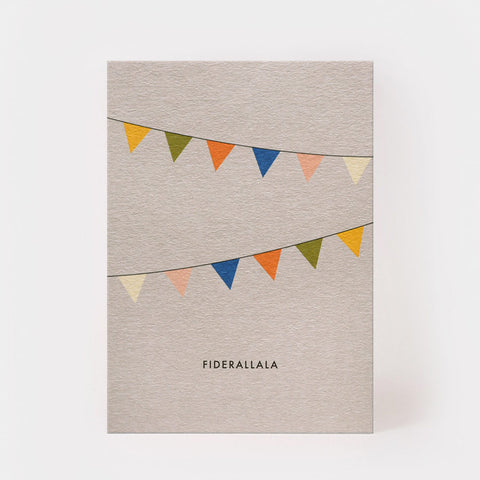 Postkarte 'Fiderallala' kartenmarie