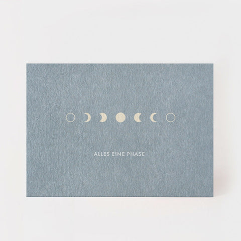 Postkarte 'Alles eine Phase' kartenmarie