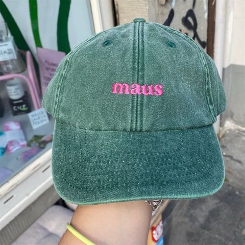 Cap 'Maus' – grün caepsy.studio