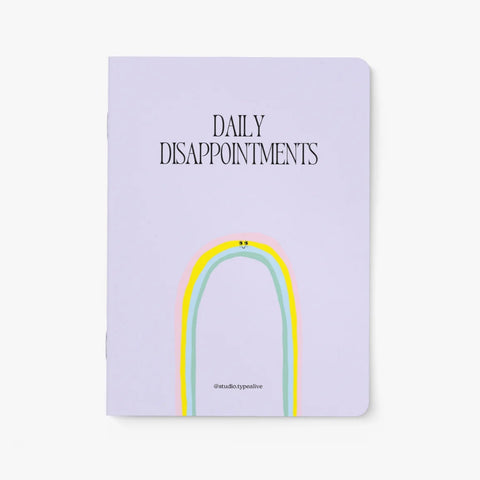 Notizheft 'Daily Disappointments' typealive