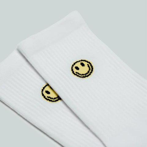 Socken 'Smiley' – gelb No Bad Days Club