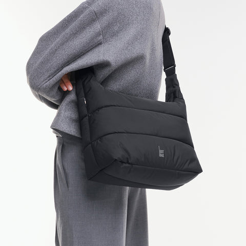 Puffer Square Bag Large 'Black' – Monochrome Edition GOT BAG