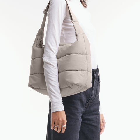 Puffer Square Bag Large 'Scallop' – Monochrome Edition GOT BAG