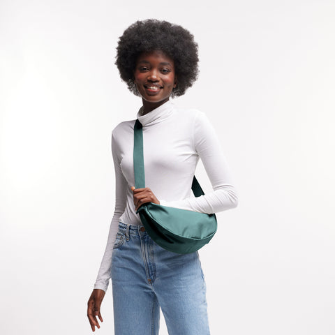 Moon Bag Small 'Sea Teal' – Monochrome Edition GOT BAG