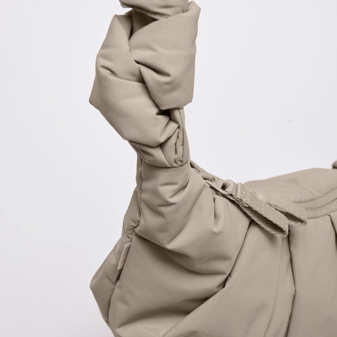 Pleat Moon Bag Small 'Scallop' – Monochrome Edition GOT BAG