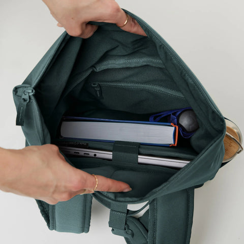 RollTop Easy Small 'Sea Teal' – Monochrome Edition GOT BAG