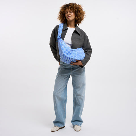 Moon Bag Ruffle 'Vichy Cobalt' GOT BAG