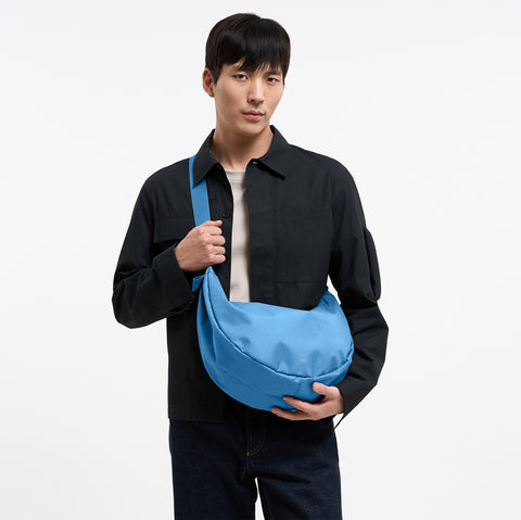 Moon Bag Large 'Aqua' – Monochrome Edition GOT BAG