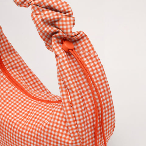 Moon Bag Ruffle 'Vichy Hot Coral' GOT BAG