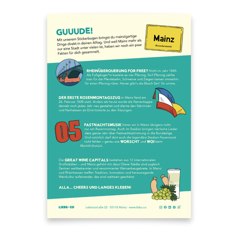 Meenzer Stickerset LIEBS.CO