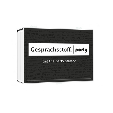 Gesprächsstoff 'Party' Kylskapspoesi