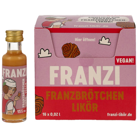 Franzbrötchenlikör 'Franzi' – vegan 0,02 l NORK