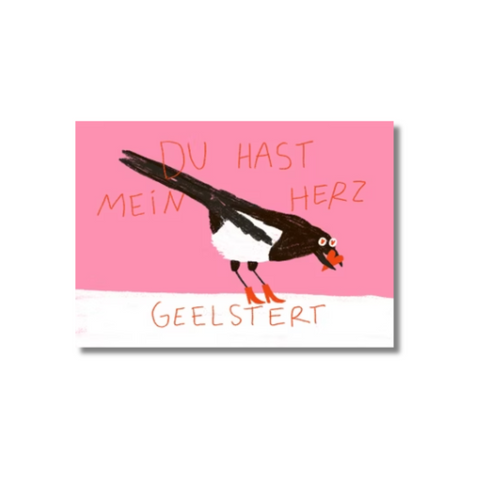 Postkarte 'Du hast mein Herz geelstert'