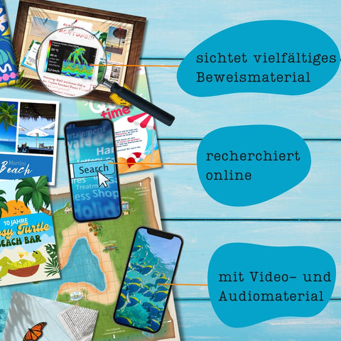 Krimispiel 'Das Monster aus der Lagune' Planet A