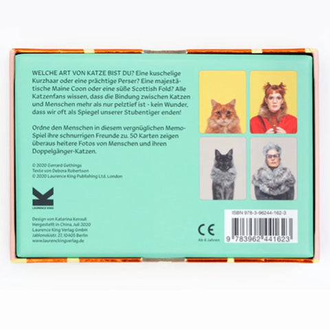 Memo-Spiel 'Siehst du aus wie deine Katze?' Laurence King Verlag