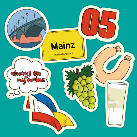Meenzer Stickerset LIEBS.CO