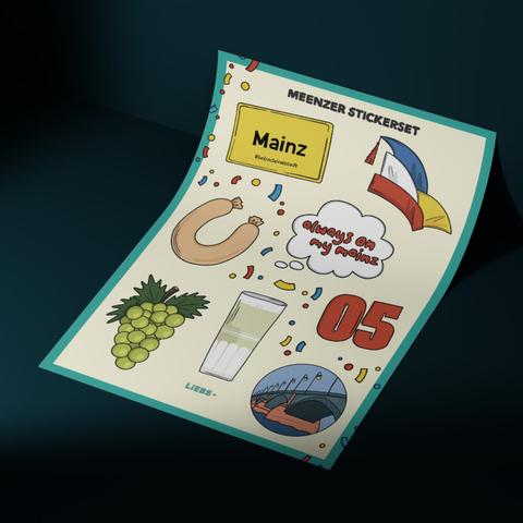Meenzer Stickerset LIEBS.CO