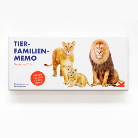 Tierfamilien-Memo