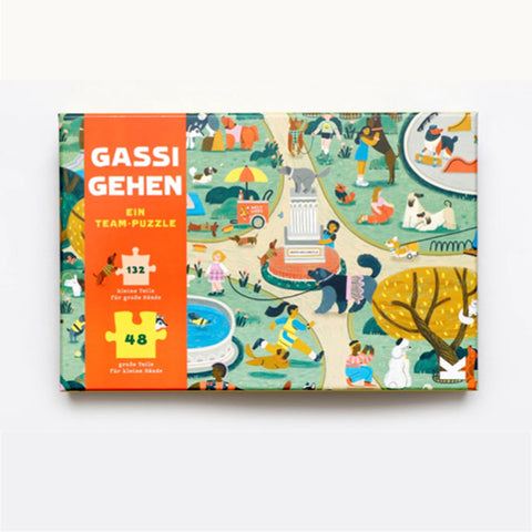 Puzzle 'Gassi gehen'