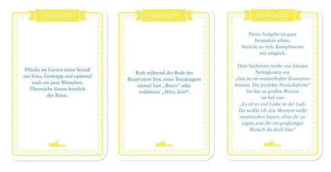 Chaoskarten 'Hochzeit' Chaoskarten