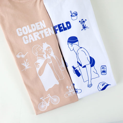 T-Shirt 'Golden Gartenfeld' LIEBS.CO