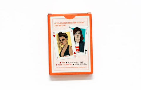Spielkarten 'Musik-Genies' Laurence King Verlag