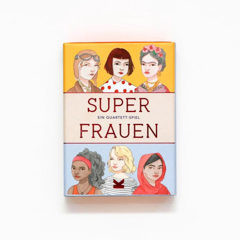 Quartett 'Super Frauen' Laurence King Verlag