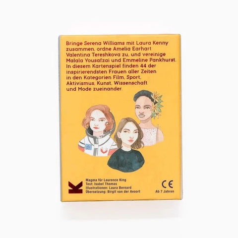 Quartett 'Super Frauen' Laurence King Verlag