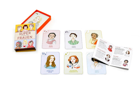 Quartett 'Super Frauen' Laurence King Verlag