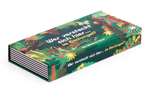 Wimmel-Spiel 'Wer versteckt sich hier im Dschungel?' Laurence King Verlag
