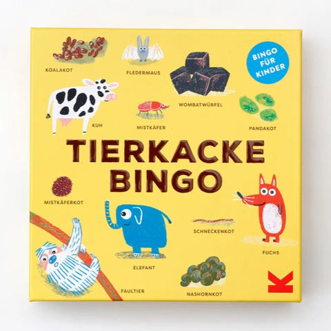 Spiel 'Tierkacke-Bingo'