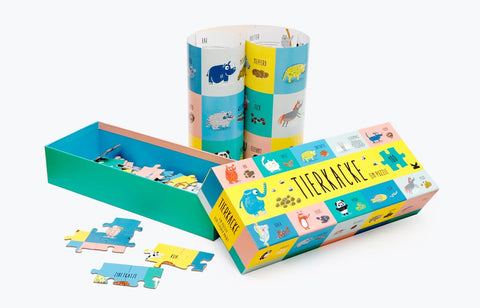 Puzzle 'Tierkacke' Laurence King Verlag