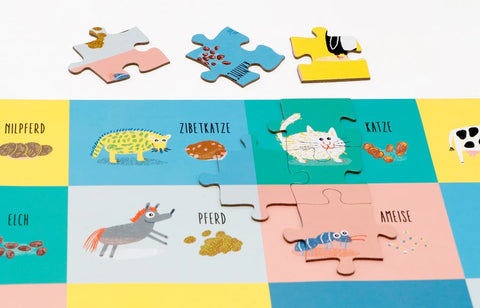 Puzzle 'Tierkacke' Laurence King Verlag