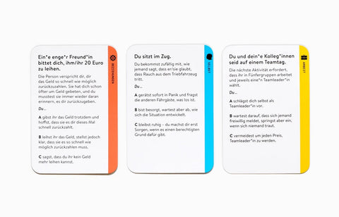 Persönlichkeitsspiel 'Wer bist du?' Laurence King Verlag