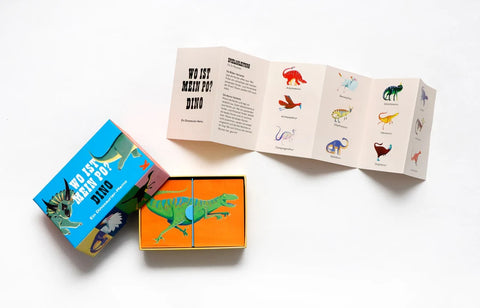Memory-Spiel 'Wo ist mein Po?' – Dino
