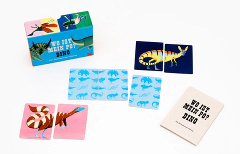 Memory-Spiel 'Wo ist mein Po?' – Dino