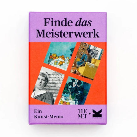 Memo-Spiel 'Finde das Meisterwerk' Laurence King Verlag