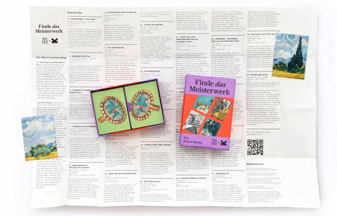 Memo-Spiel 'Finde das Meisterwerk' Laurence King Verlag