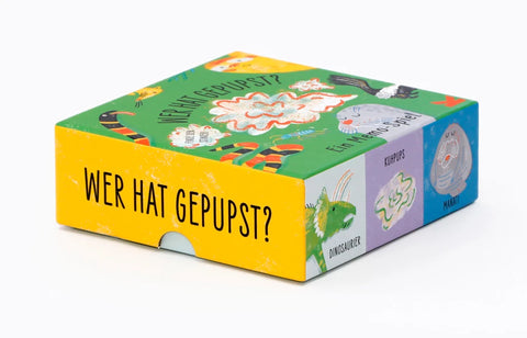 Memory-Spiel 'Wer hat gepupst?' Laurence King Verlag