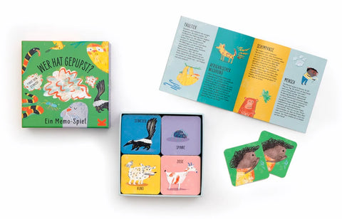 Memory-Spiel 'Wer hat gepupst?' Laurence King Verlag