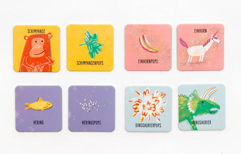 Memory-Spiel 'Wer hat gepupst?' Laurence King Verlag