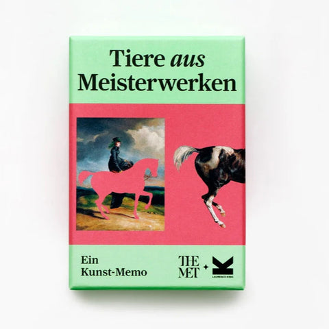 Memo-Spiel 'Tiere aus Meisterwerken' Laurence King Verlag