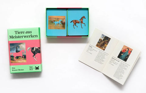 Memo-Spiel 'Tiere aus Meisterwerken' Laurence King Verlag