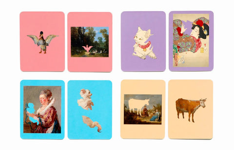 Memo-Spiel 'Tiere aus Meisterwerken' Laurence King Verlag