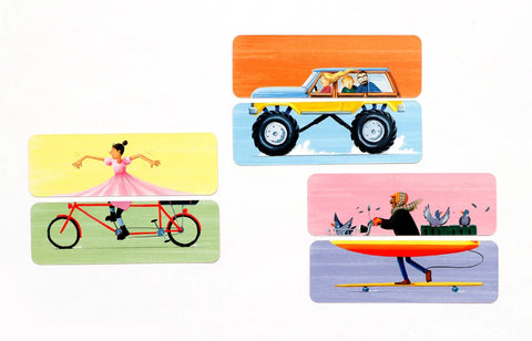 Memo-Spiel 'Wilder Ritt' Laurence King Verlag