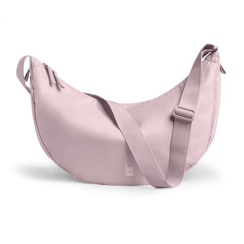 Moon Bag Large 'Pink Dolphin' – Monochrome Edition